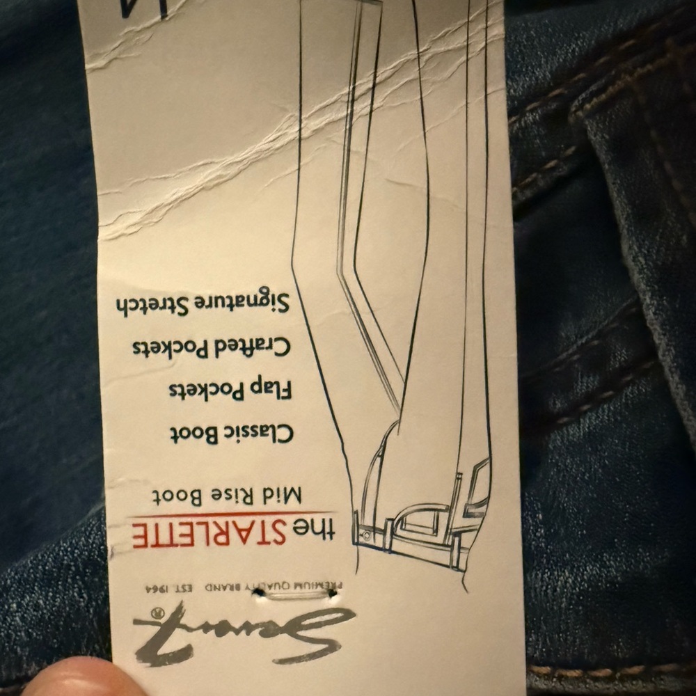 Starlite Mid Rise Boot Jeans